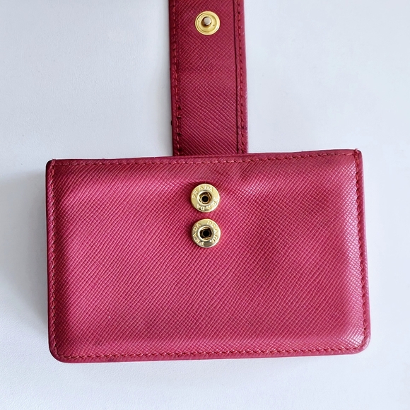 Prada Pink Accordion Card Holder Wallet - Picture 6 of 12